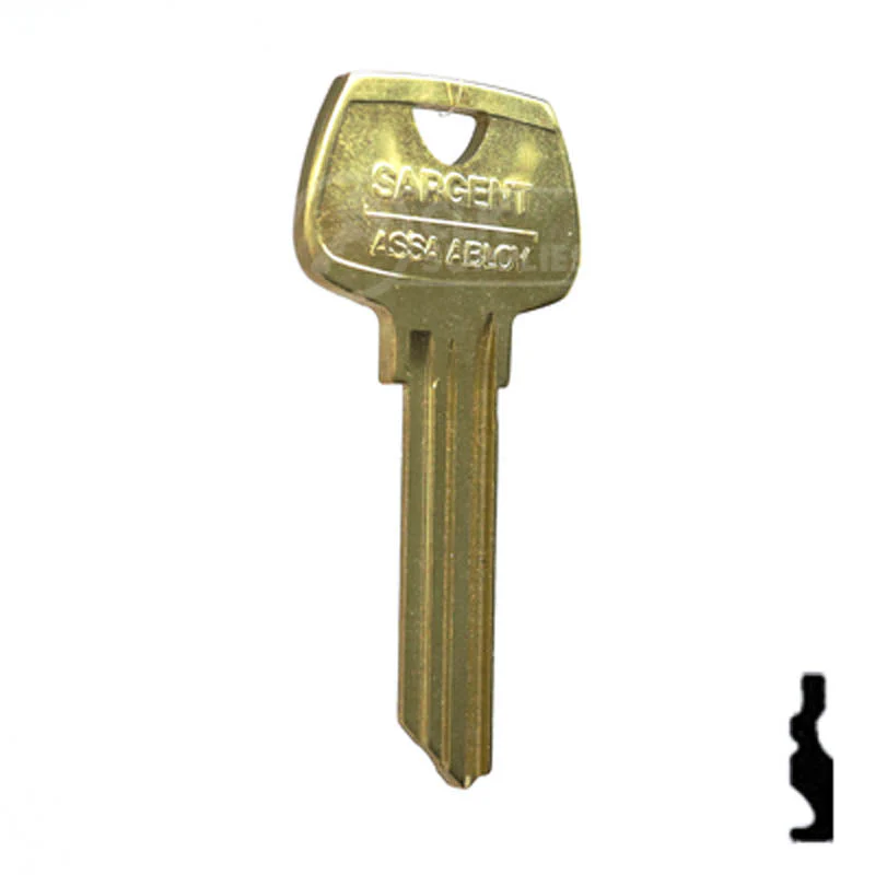 Uncut Key Blank | Sargent | 01007LB - Image 3
