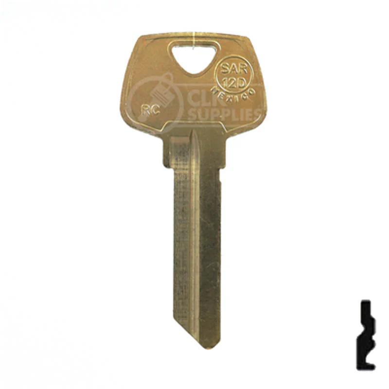 Uncut Key Blank | Sargent | 01007RC - Image 13
