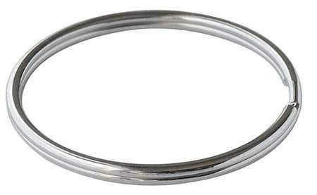 1 3/8" Nickel Plated Split Keyrings 100/Bag