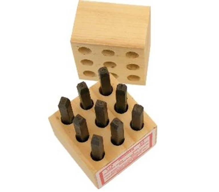 1/8" Number Hand Stamps 0-9