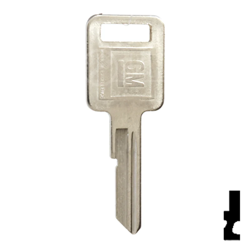 Uncut OEM Key Blank | GM | B44, P1098E - Image 2