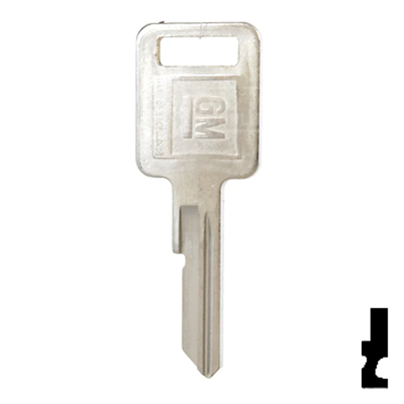 Uncut OEM Key Blank | GM | B44, P1098E - Image 24