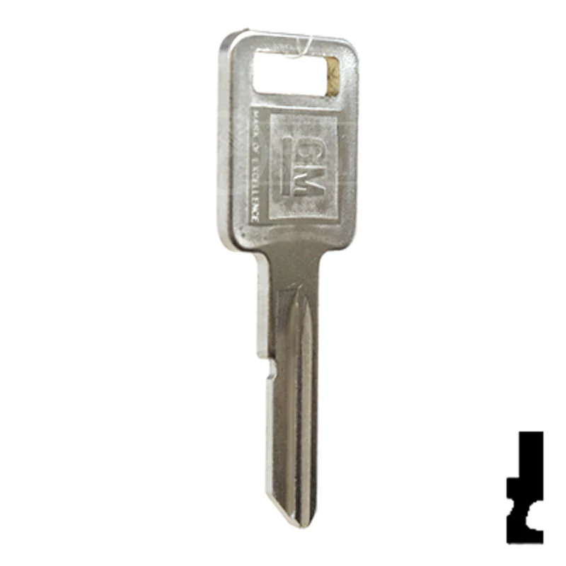 Uncut OEM Key Blank | GM | B44, P1098E - Image 4