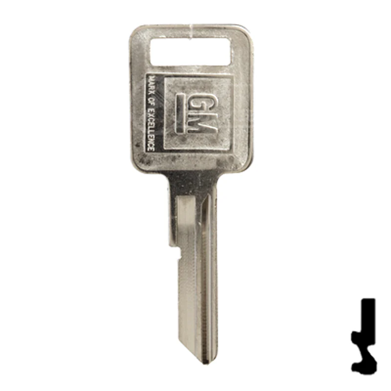Uncut OEM Key Blank | GM | B50, P1098C