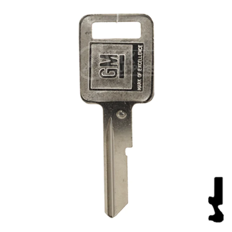 Uncut OEM Key Blank | GM | B50, P1098C - Image 12