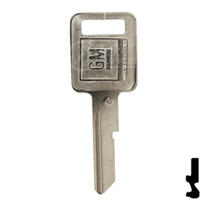 Uncut OEM Key Blank | GM | B50, P1098C - Image 13