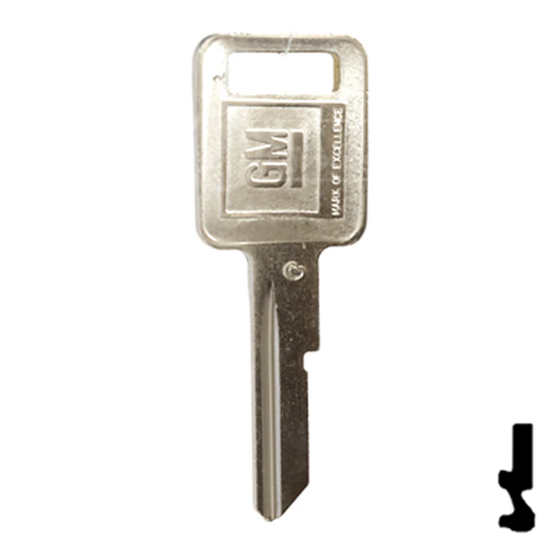 Uncut OEM Key Blank | GM | B50, P1098C - Image 14