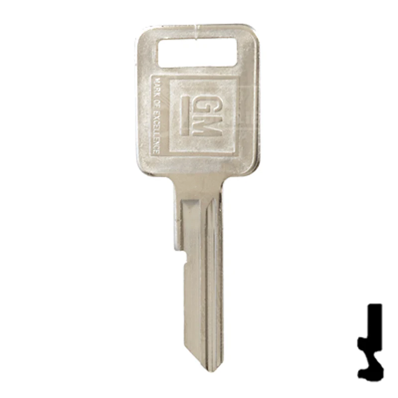 Uncut OEM Key Blank | GM | B50, P1098C - Image 24