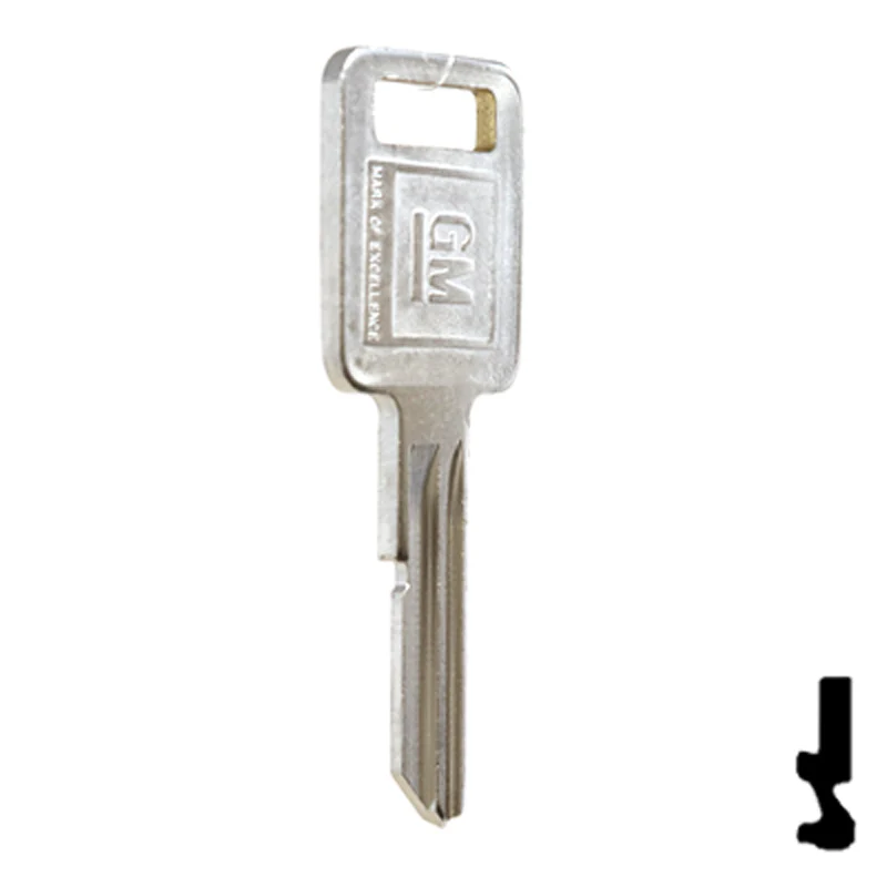 Uncut OEM Key Blank | GM | B50, P1098C - Image 4