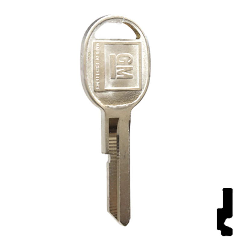 Uncut OEM Key Blank | GM | B51, S1098D - Image 3