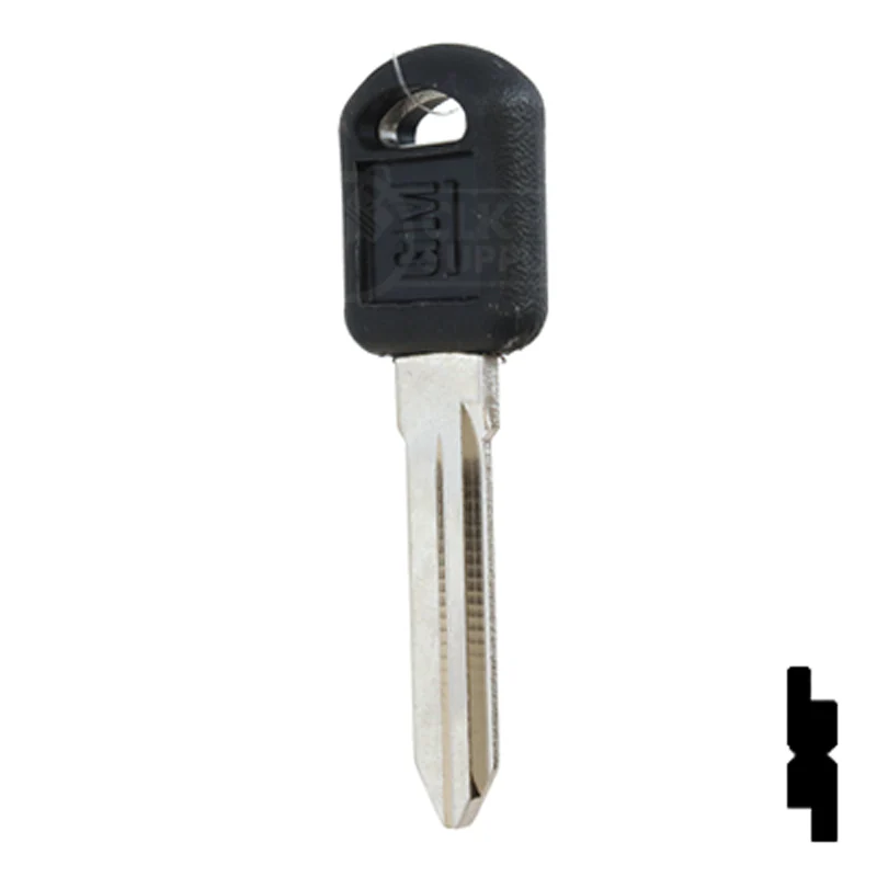 Uncut OEM Plastic Head Key Blank | GM | B92-P, P1109 - Image 10