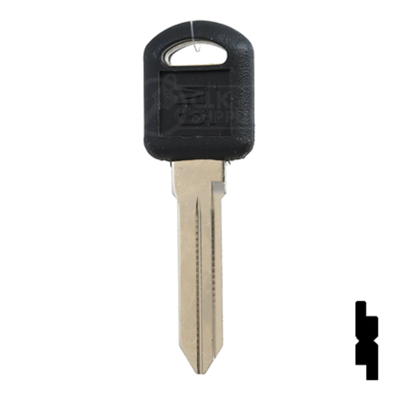 Uncut OEM Plastic Head Key Blank | GM | B92-P, P1109 - Image 12