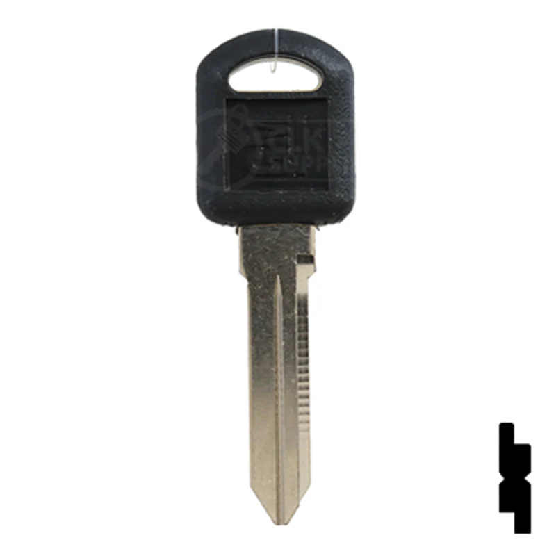 Uncut OEM Plastic Head Key Blank | GM | B92-P, P1109 - Image 13