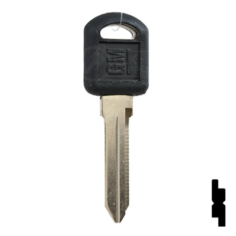 Uncut OEM Plastic Head Key Blank | GM | B92-P, P1109 - Image 14