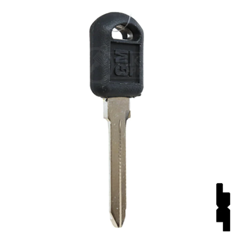 Uncut OEM Plastic Head Key Blank | GM | B92-P, P1109 - Image 16