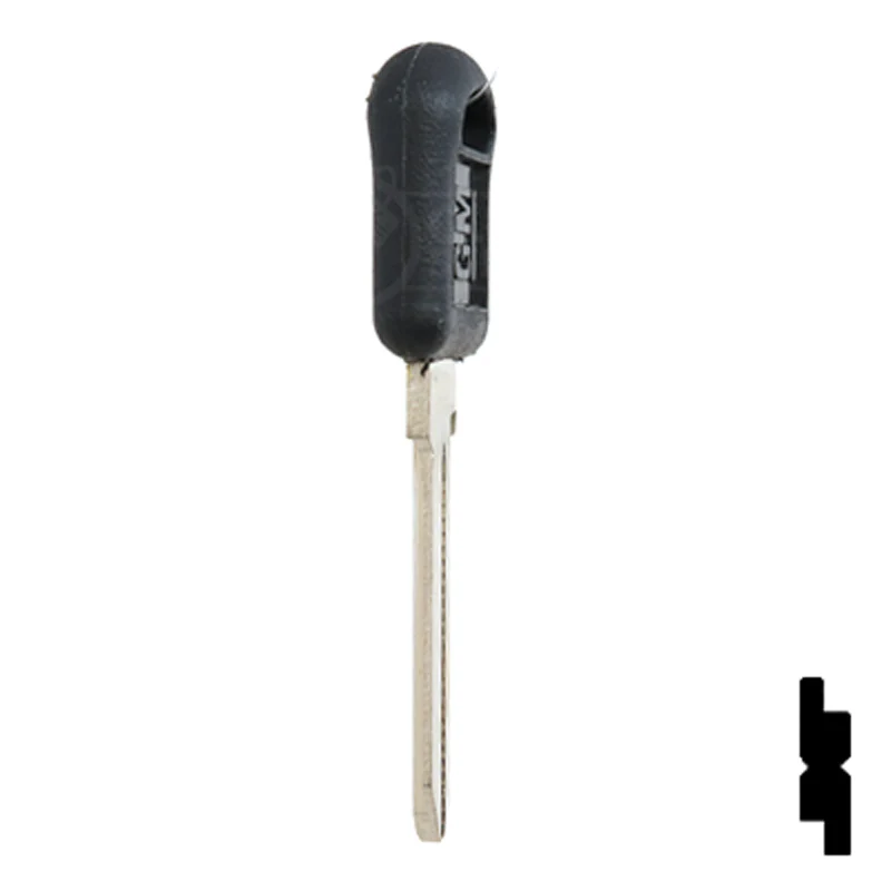 Uncut OEM Plastic Head Key Blank | GM | B92-P, P1109 - Image 18