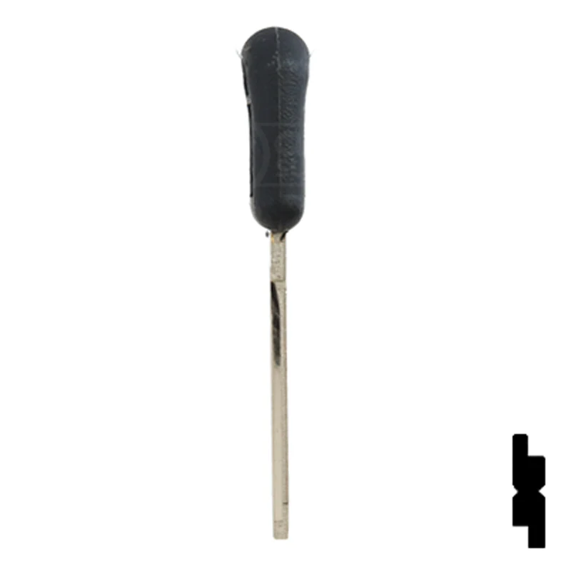 Uncut OEM Plastic Head Key Blank | GM | B92-P, P1109 - Image 19