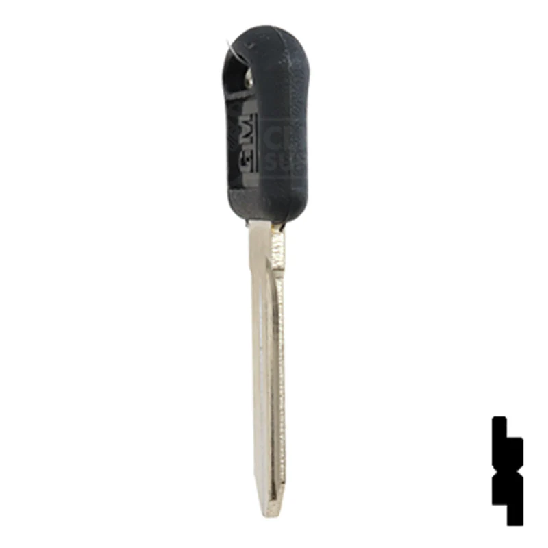 Uncut OEM Plastic Head Key Blank | GM | B92-P, P1109 - Image 20