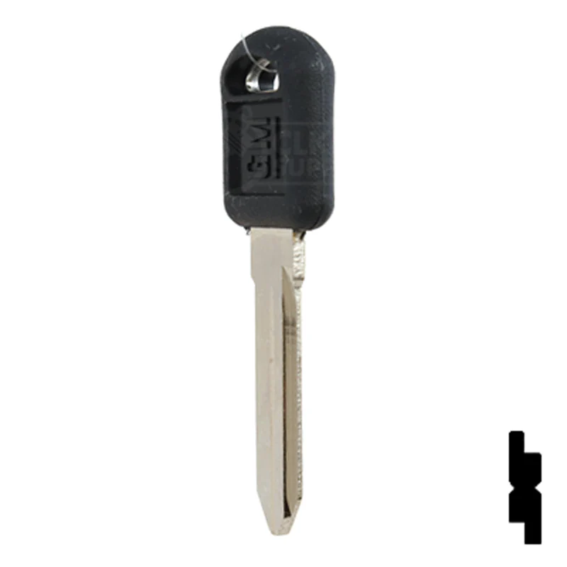 Uncut OEM Plastic Head Key Blank | GM | B92-P, P1109 - Image 21