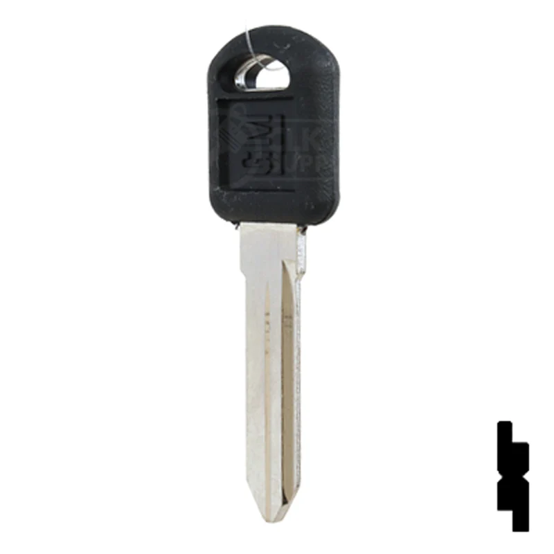 Uncut OEM Plastic Head Key Blank | GM | B92-P, P1109 - Image 22