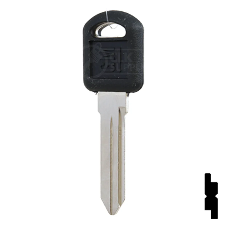Uncut OEM Plastic Head Key Blank | GM | B92-P, P1109 - Image 23