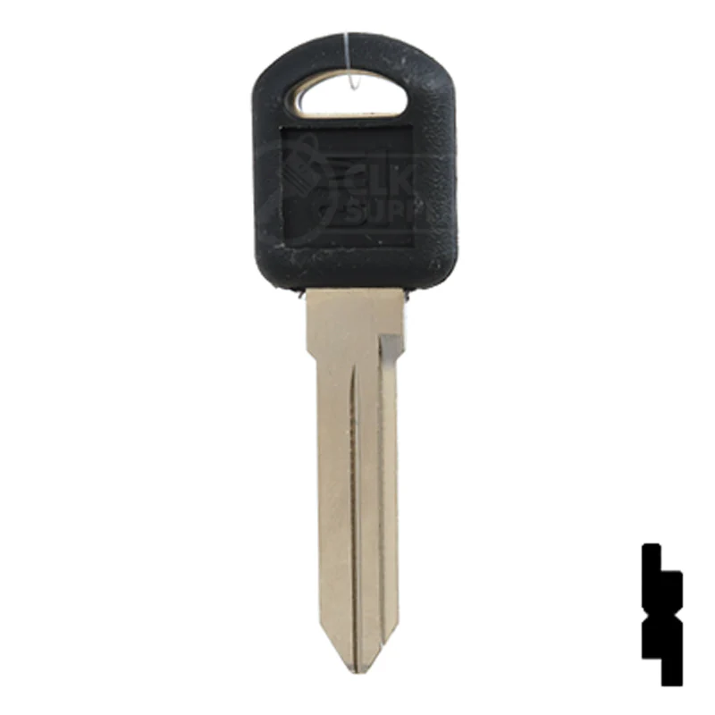 Uncut OEM Plastic Head Key Blank | GM | B92-P, P1109 - Image 24