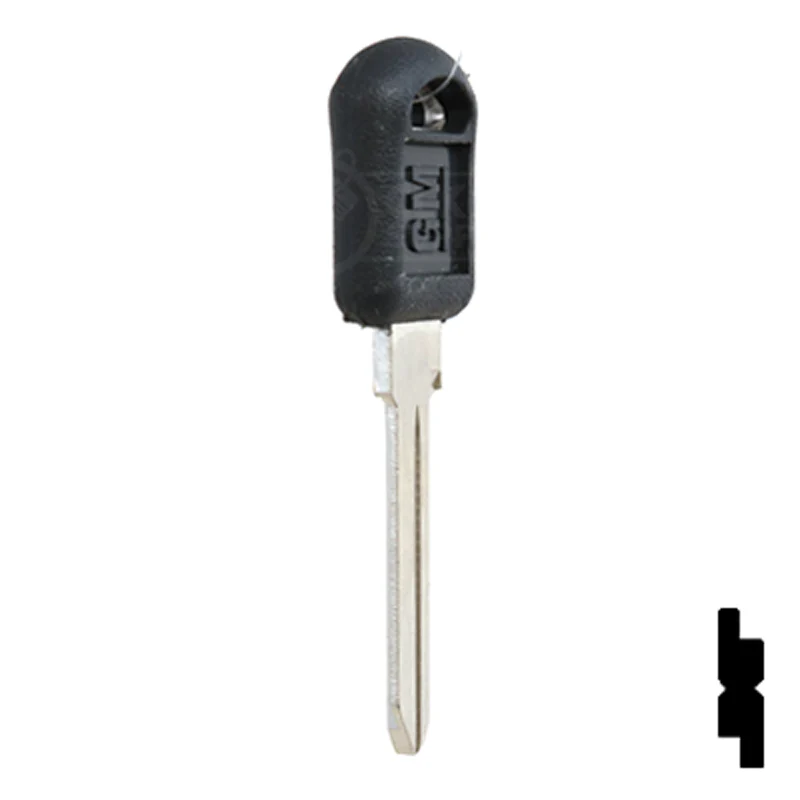Uncut OEM Plastic Head Key Blank | GM | B92-P, P1109 - Image 5