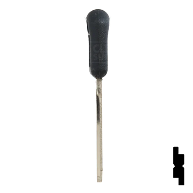 Uncut OEM Plastic Head Key Blank | GM | B92-P, P1109 - Image 7