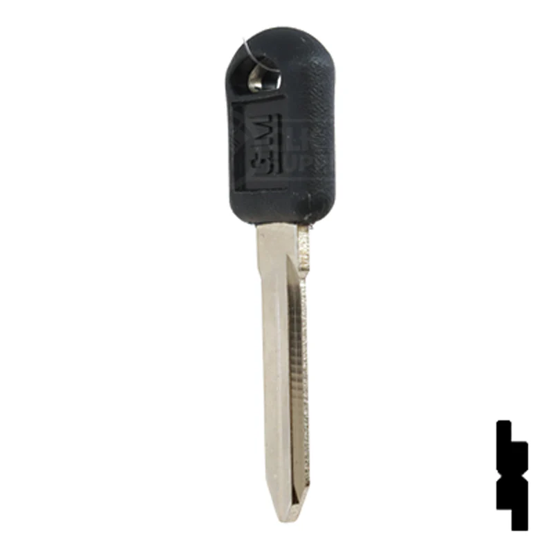 Uncut OEM Plastic Head Key Blank | GM | B92-P, P1109 - Image 9