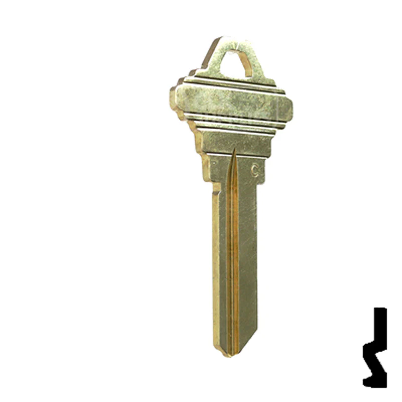 100-C, SC1 Look-A-Like Nickel Silver Key - Image 15