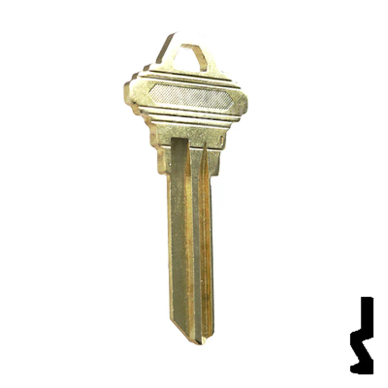 100-C, SC1 Look-A-Like Nickel Silver Key - Image 3