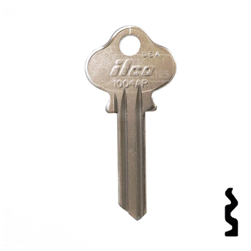 Uncut Key Blank | Lockwood | 1004AR