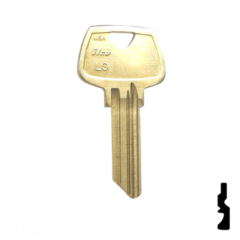 Uncut Key Blank | Sargent | 1007LG - Image 2
