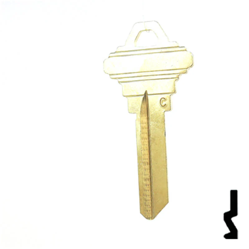 101-C, SC4 Look-A-Like Nickel Silver Key - Image 12