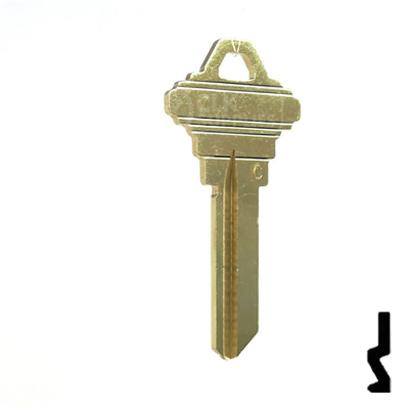 101-C, SC4 Look-A-Like Nickel Silver Key - Image 15