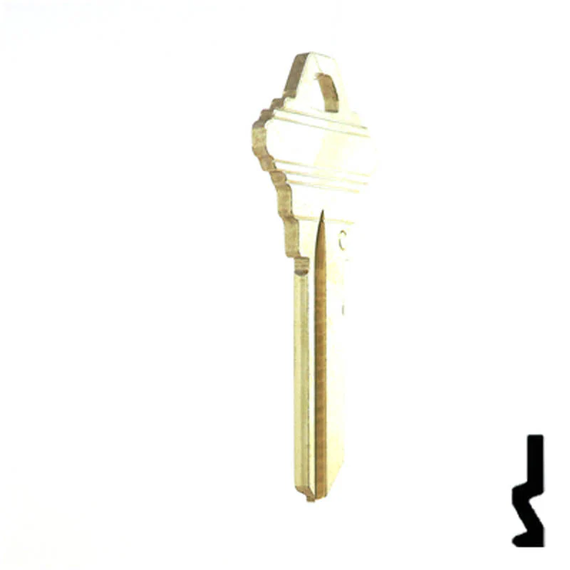 101-C, SC4 Look-A-Like Nickel Silver Key - Image 17