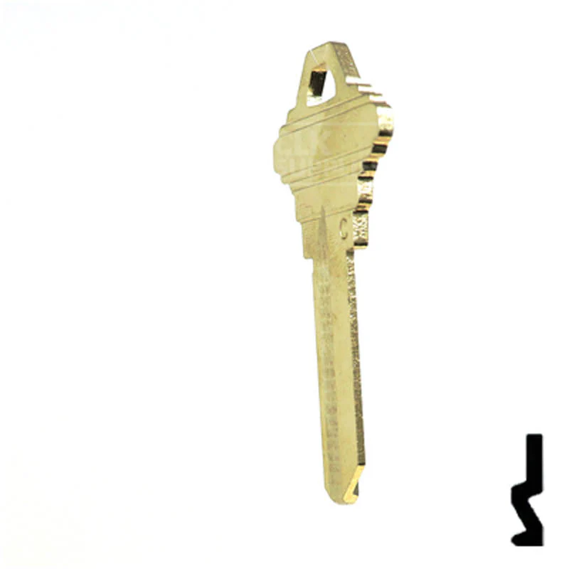 101-C, SC4 Look-A-Like Nickel Silver Key - Image 9