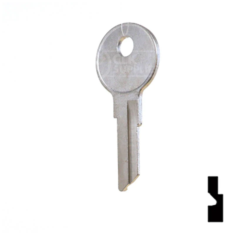Uncut Key Blank | Watercraft / Boat | 1040U - Image 11