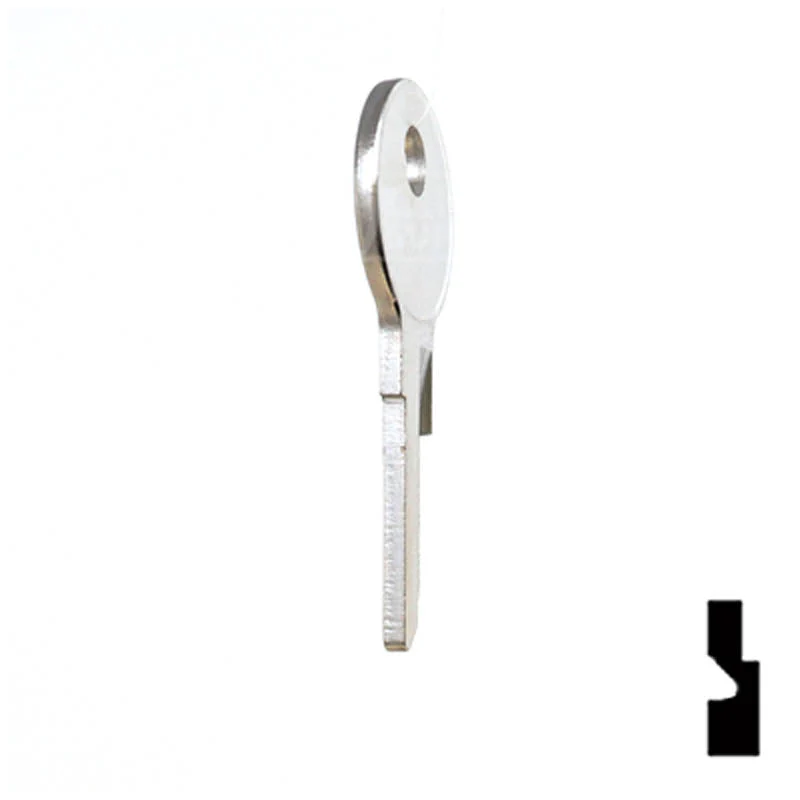 Uncut Key Blank | Watercraft / Boat | 1040U - Image 18