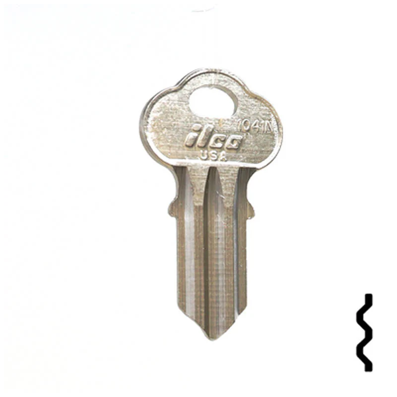Uncut Key Blank | Chicago | 1041N - Image 2