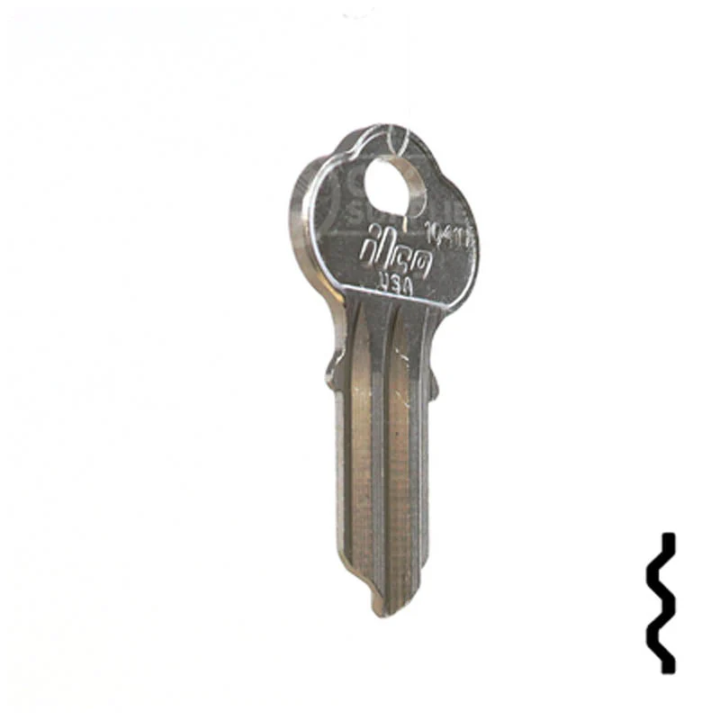 Uncut Key Blank | Chicago | 1041N - Image 4