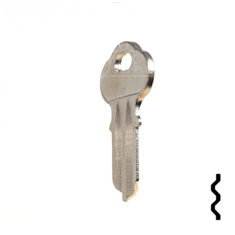 Uncut Key Blank | Chicago | 1041N - Image 9
