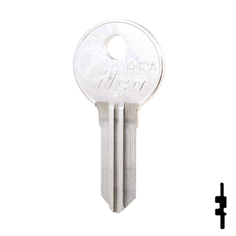 Uncut Key Blank | Illinois, Stack-On | 1042A - Image 24