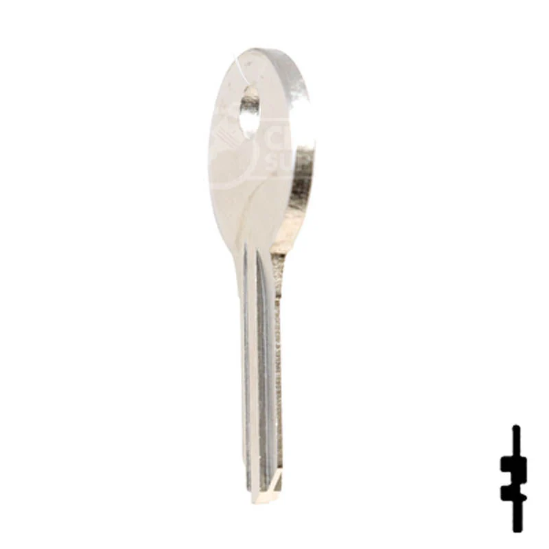 Uncut Key Blank | Illinois, Stack-On | 1042A - Image 9