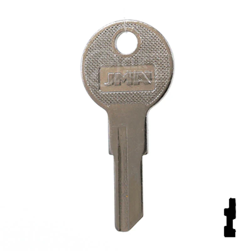 Uncut Key Blank | Illinois | 1043B, IL9 - Image 24