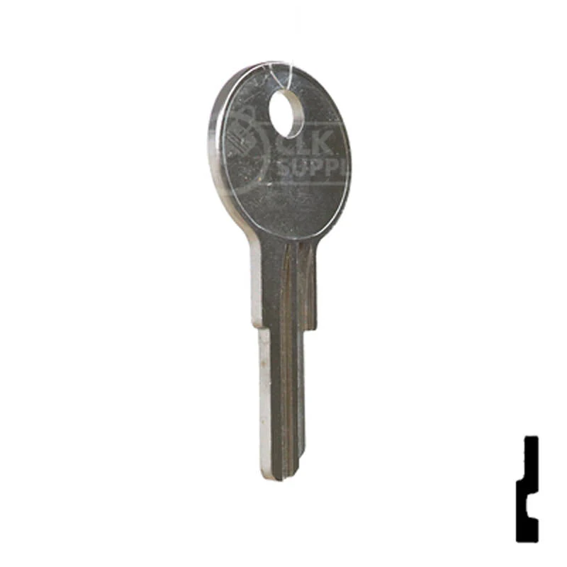 Uncut Key Blank | Illinois | 1043D, IL260 - Image 16