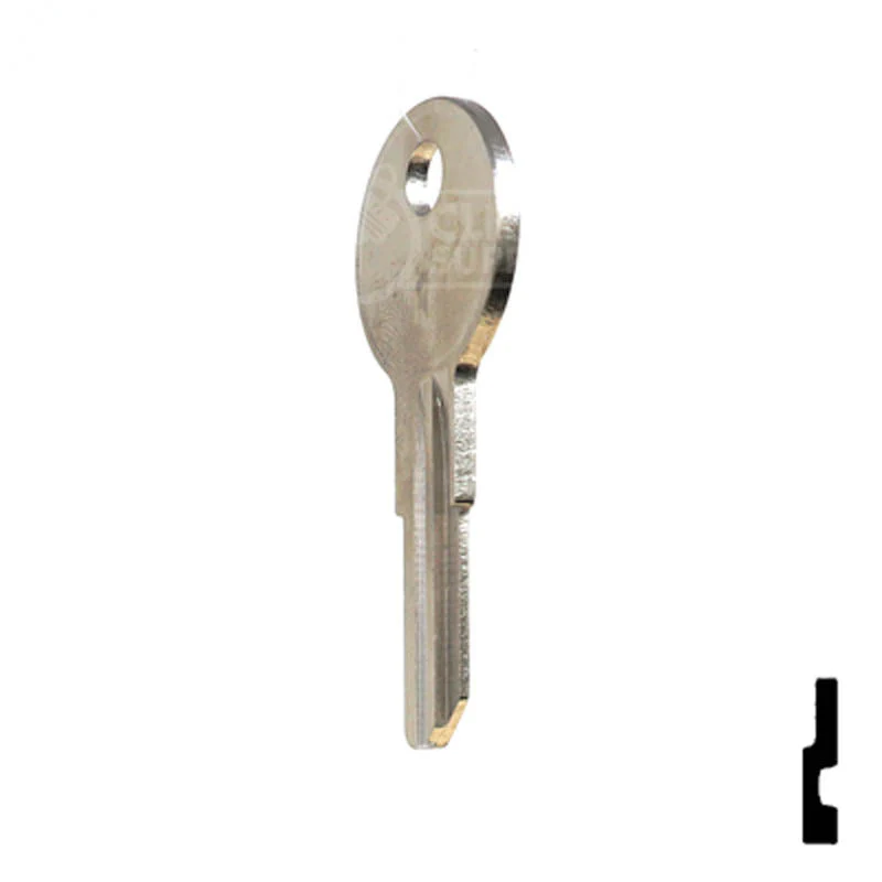 Uncut Key Blank | Illinois | 1043D, IL260 - Image 9