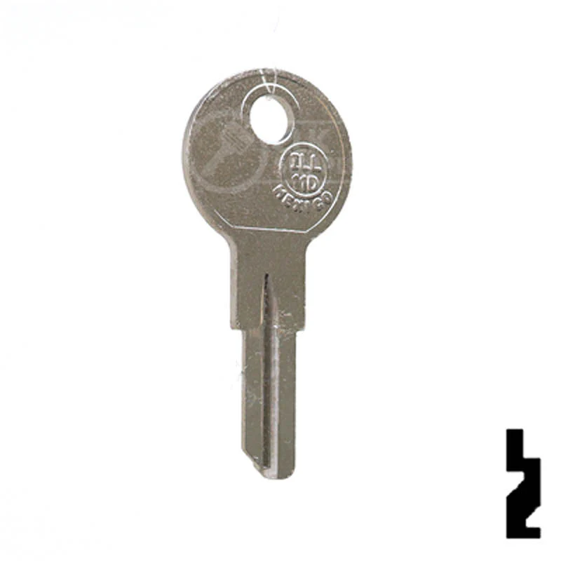 Uncut Key Blank | Illinois | 1043E - Image 15