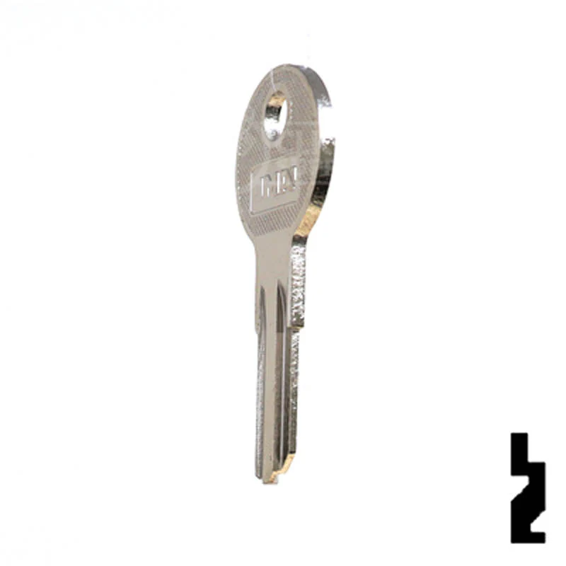 Uncut Key Blank | Illinois | 1043E - Image 21