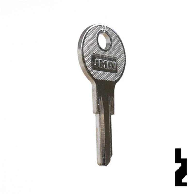 Uncut Key Blank | Illinois | 1043E - Image 4